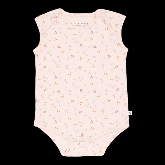 Bild von Ärmelloser Body Little Pink Flowers - 50/56