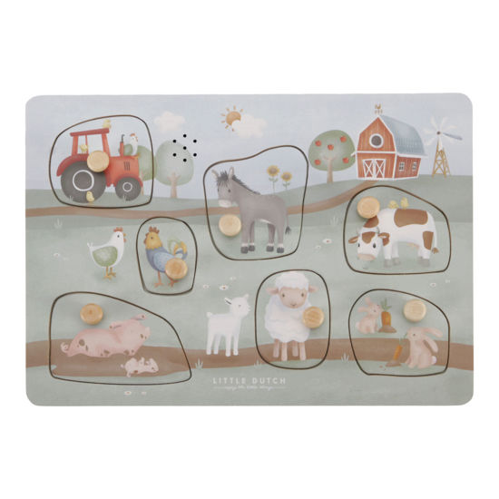 Bild von Sound-Greif-Puzzle Little Farm FSC