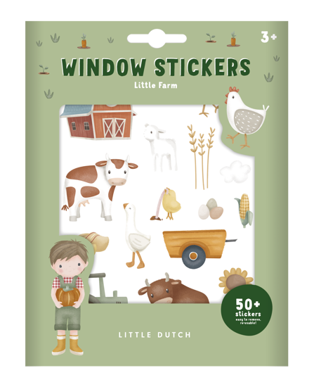 Bild von Fenstersticker Little Farm