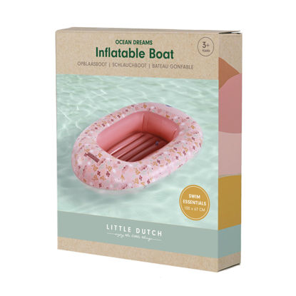 Bild von Little Dutch Boot Ocean Dreams Pink 100 x 67 cm