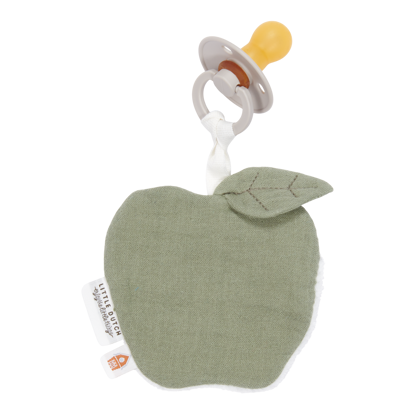 Bild von Schnullertuch muslin Apple Olive