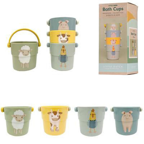 Bild von Little Dutch Farm Bath Cups