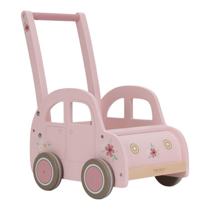 Bild von Little Dutch Lauflernwagen Pink FSC