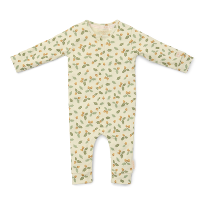 Bild von Einteiliger Pyjama Forest Leaves - 62/68