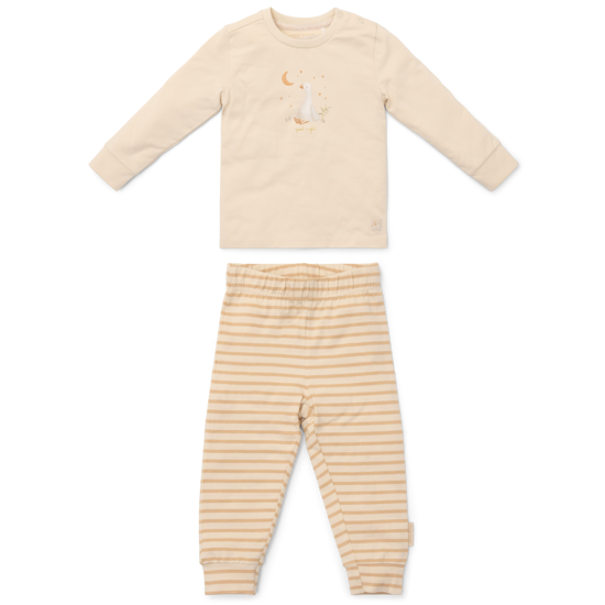 Bild von Zweiteiliger Pyjama Natural Stripes - 74/80