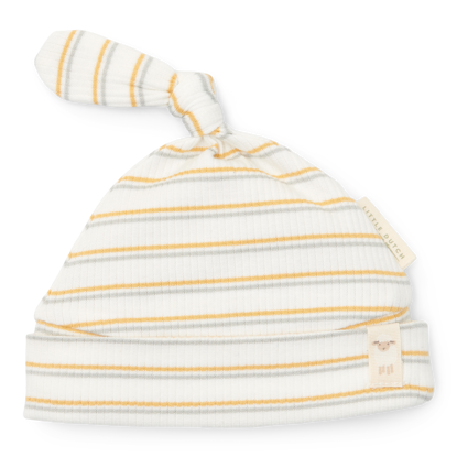 Bild von Mütze mit Knopf Multi stripe - Size 1 - 0-3 M