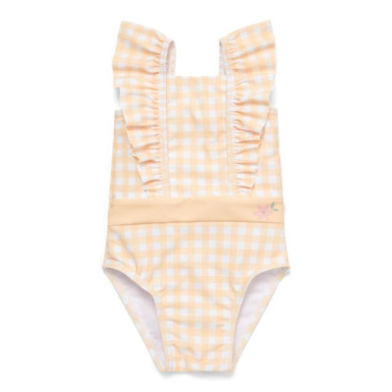 Bild von Badeanzug Volants Sunshine Checks gr. 74/80