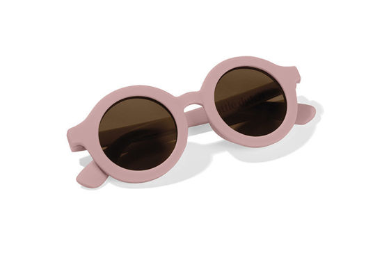 Bild von Kinder Sonnenbrille rund hellpink