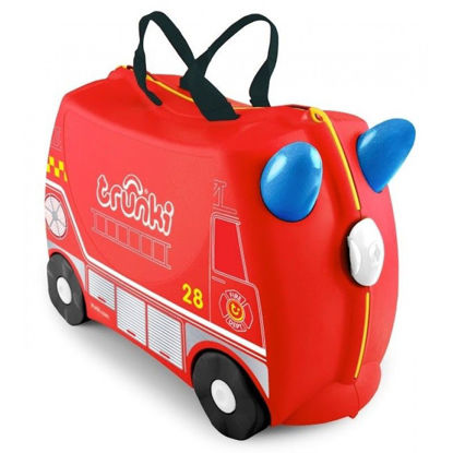 Bild von Kinderkoffer Trunki Frank das Feuerwehrauto