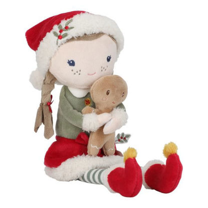 Bild von Weihnachtspuppe Rosa 35cm