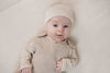 Bild von T-shirt langärmlig Soft Beige Stripe - 74