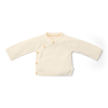 Bild von Wickel Cardigan gestrickt Off White - 50