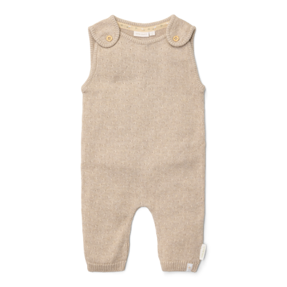 Bild von Knitted Strampler Soft Beige Melee - 50