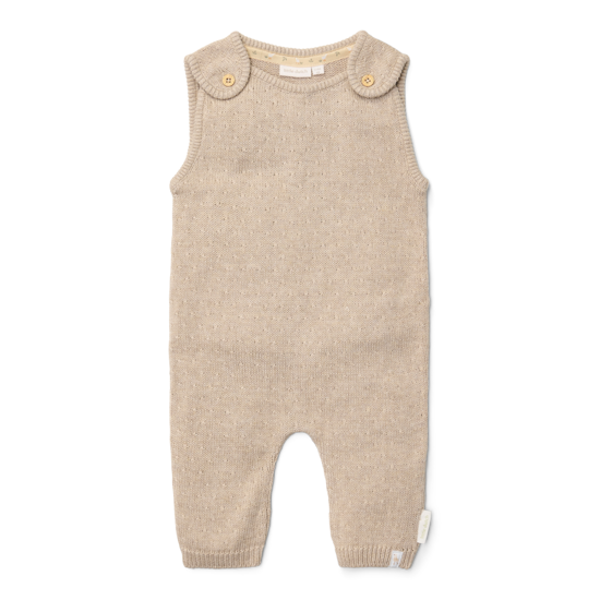 Bild von Knitted Strampler Soft Beige Melee - 62