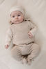 Bild von Knitted Strampler Soft Beige Melee - 68