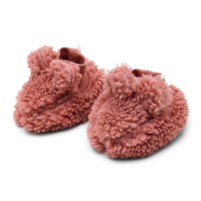 Bild von Teddy booties Pink Blush - 0-3 months