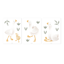 Bild von Wandsticker – Grün – Kleine Gans