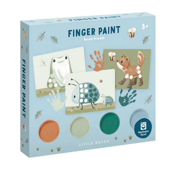 Bild von Fingermalset Forest Friends