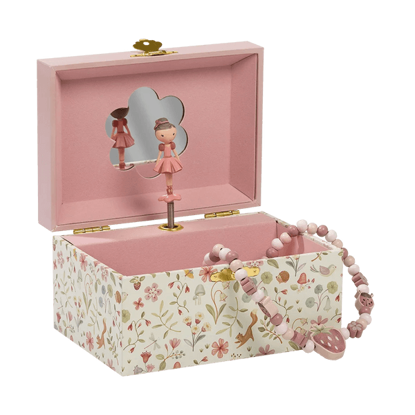 Bild von Schmuckdose mit Musik Rosa