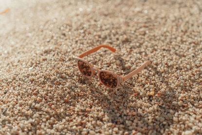 Bild von Kinder Sonnenbrille Ocean Brown Stripes