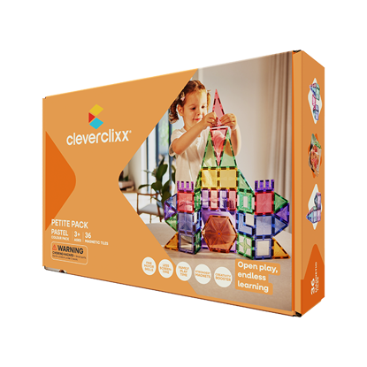 Bild von Cleverclixx Kompakt-Bausatz in Pastellfarben 36 Teile