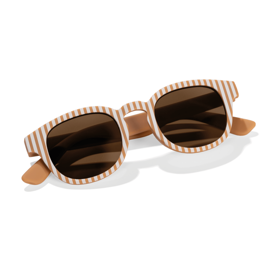 Bild von Kinder Sonnenbrille Ocean Brown Stripes