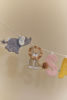 Bild von Girlanden-Element- Elefant Safari Friends