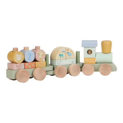 Bild von Holzklotz Zug FSC - Safari Friends