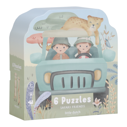 Bild von 6 puzzles FSC - Safari Friends