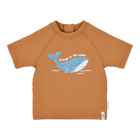 Bild von Short Sleeve Swim Shirt Sunny Brown - 74/80