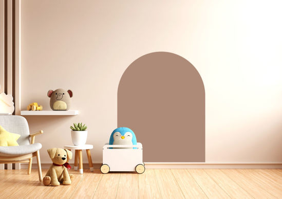 Bild von Cleverclixx Magnetic Wall Sticker 95x75cm | Mocha Cream
