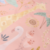 Bild von Bettbezug - Rosa - 120x150 - Blooming Safari