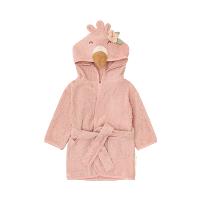 Bild von Bademantel Flamingo - Rosa - 74/80