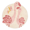 Bild von Teppich Flamingo - Rosa