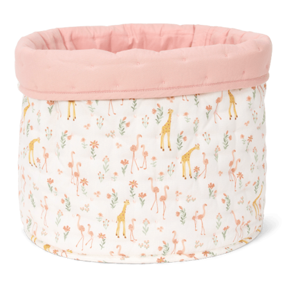 Bild von Aufbewahrungskorb Medium - Rosa - Blooming Safari