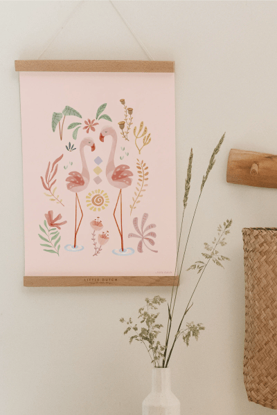Bild von Poster - Blooming Safari - A3