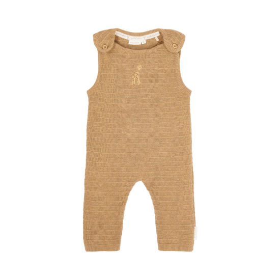 Bild von Newborn NOOS Safari Freunde Gestrickter Strampler Soft Tan 50