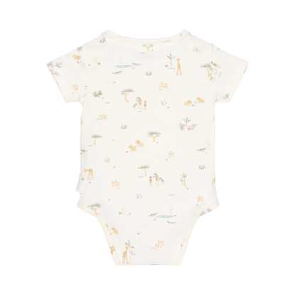 Bild von Newborn NOOS Safari Freunde Strampler kurzarm 62