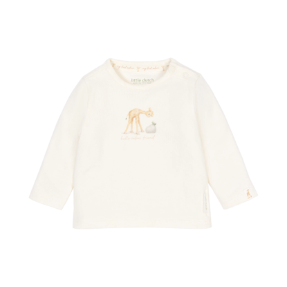 Bild von Newborn NOOS Safari Freunde T-Shirt Langarm Creme 74