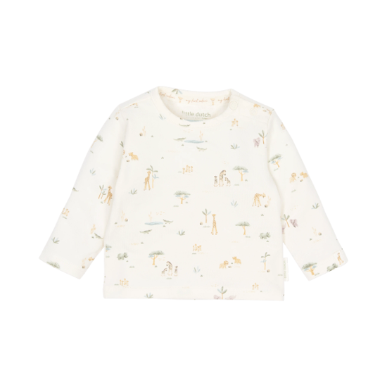 Bild von Newborn NOOS Safari Freunde T-Shirt Langarm Little Safari 50