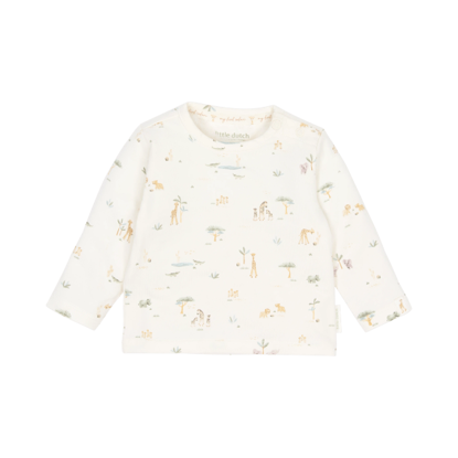 Bild von Newborn NOOS Safari Freunde T-Shirt Langarm Little Safari 56