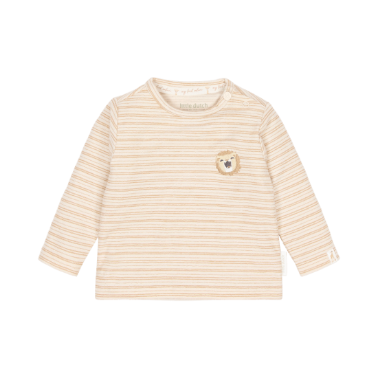 Bild von Newborn NOOS Safari Freunde T-Shirt Langarm Little Safari Stripe 44