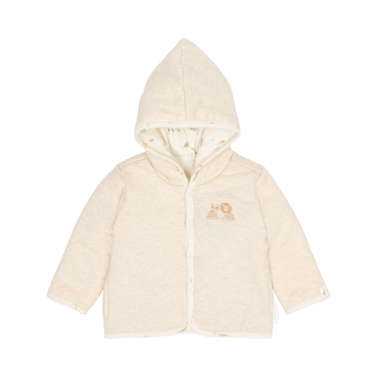Bild von Newborn NOOS Safari Freunde Wendejäckchen Vanilla melee 62