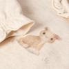 Bild von Newborn NOOS Safari Freunde Wickelbody lange Ärmel Vanilla melee 68