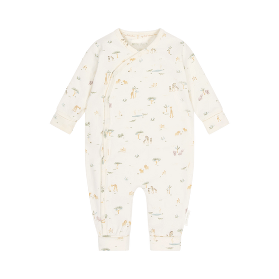 Bild von Newborn NOOS Safari Freunde Wickelstrampler Little Safari 68