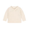 Bild von Newborn NOOS Safari Freunde Wickelshirt Langarm Vanilla melee 50
