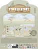 Bild von Wiederverwendbares Stickerheft Safari