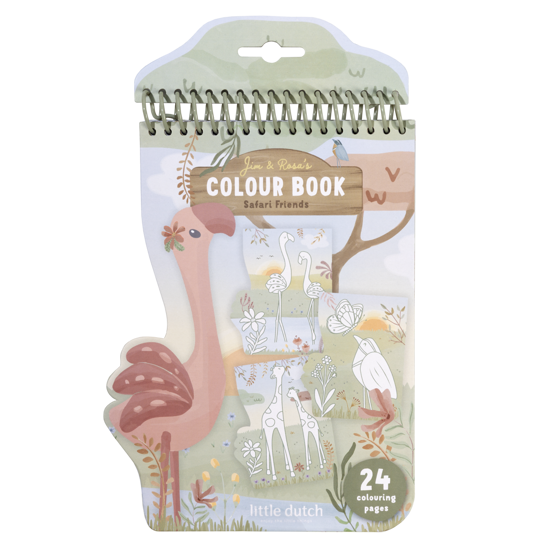 Bild von Malbuch Safari Flamingo